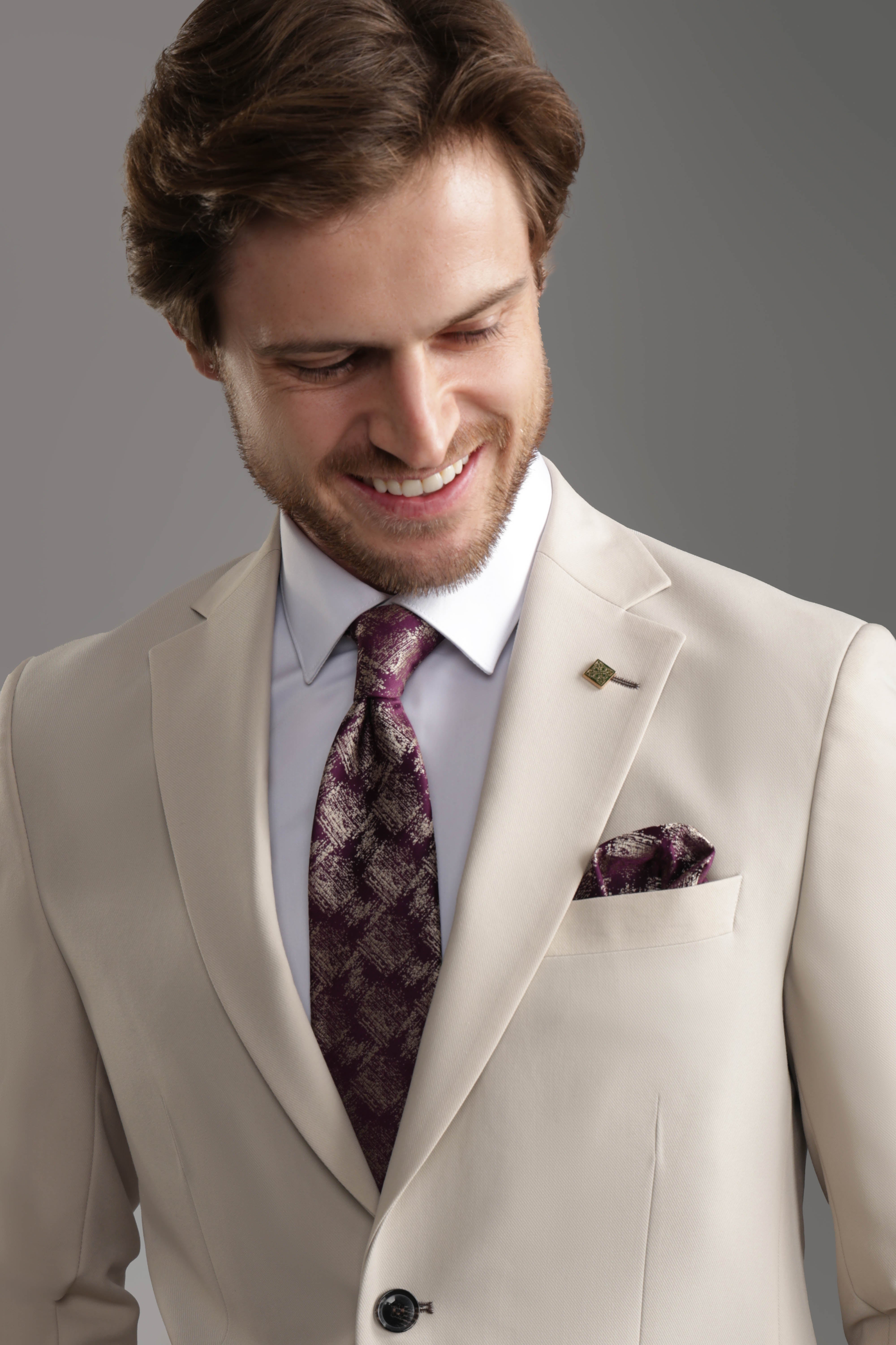 Light Beige Suit