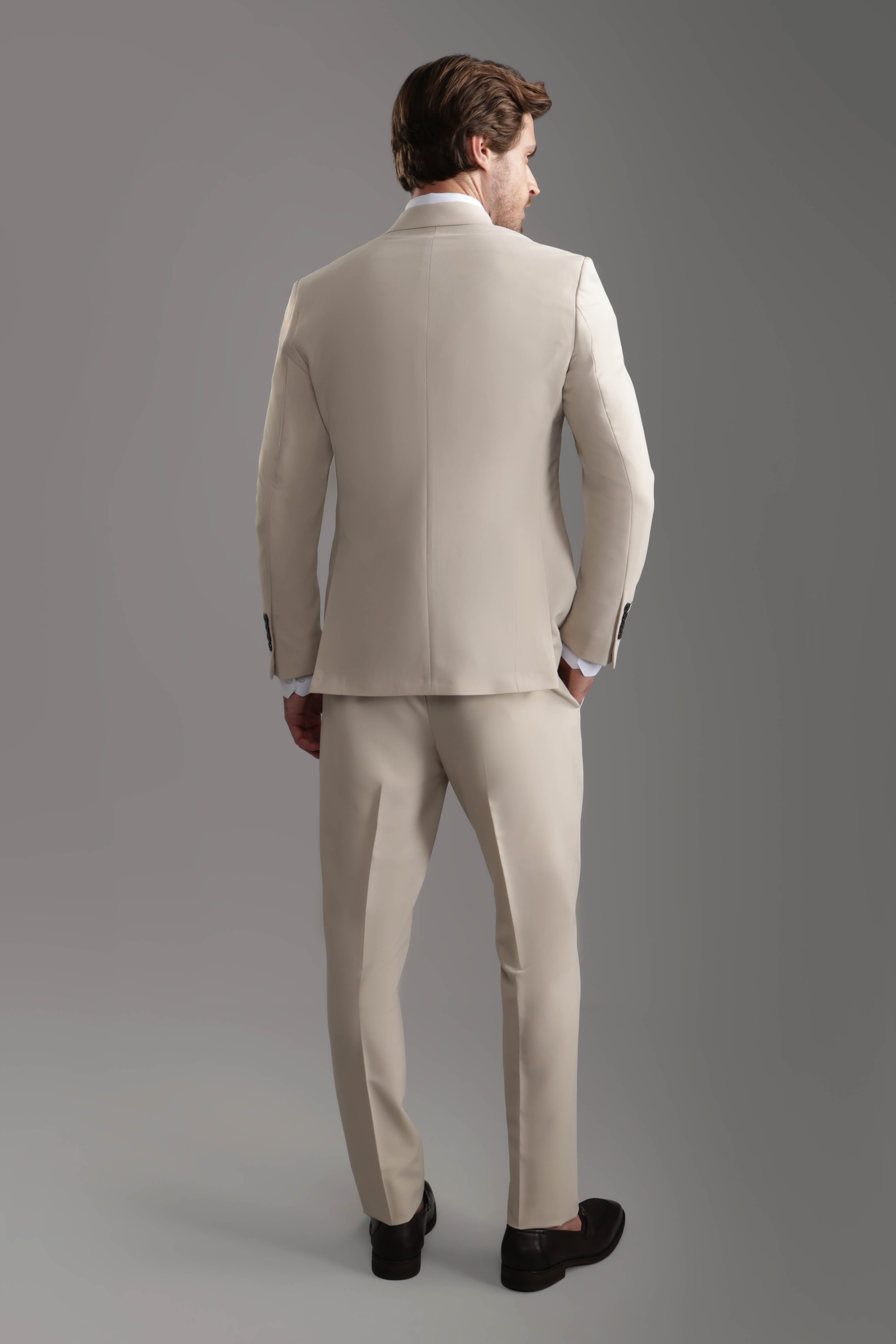 Light Beige Suit