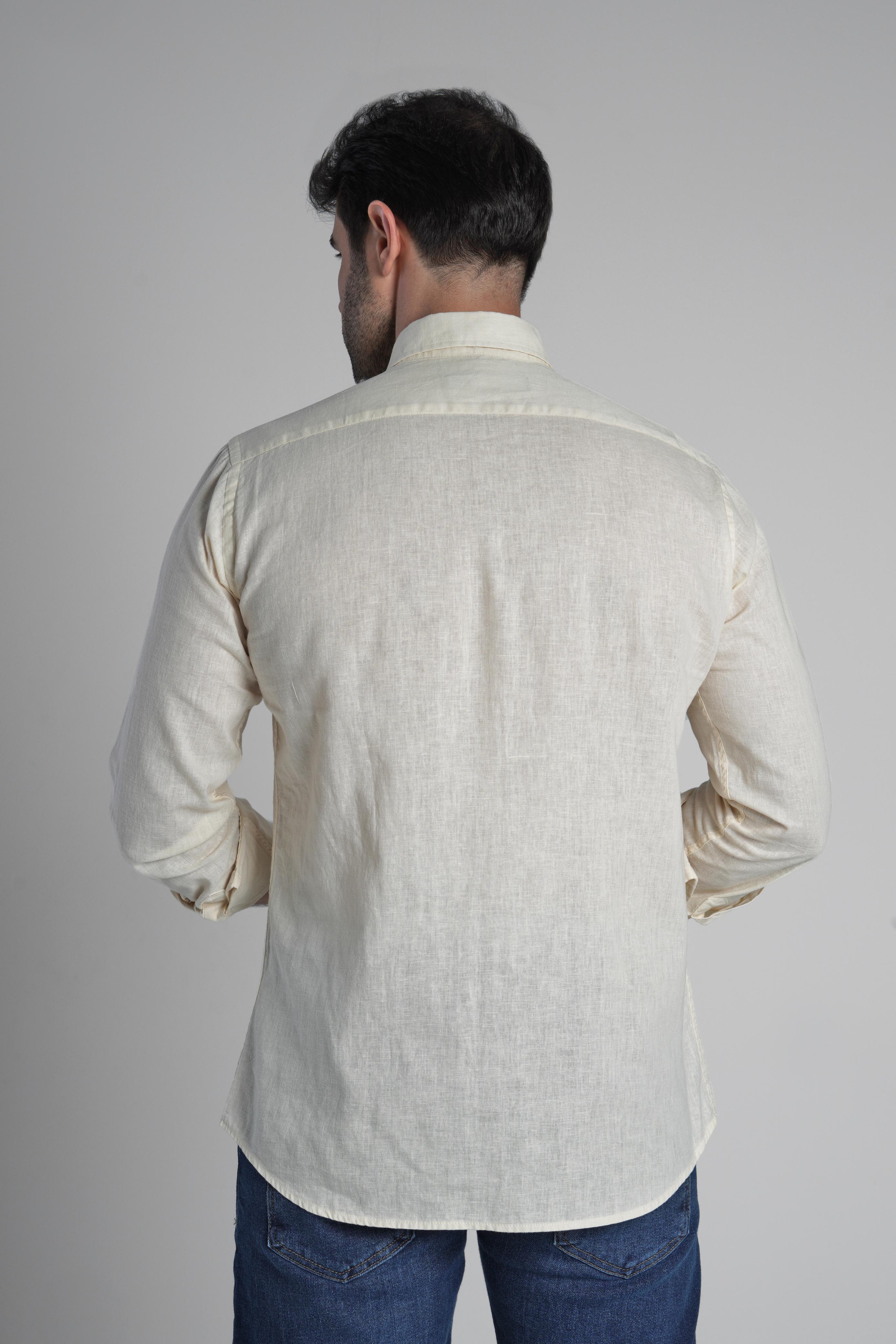 Linen Shirt Off White