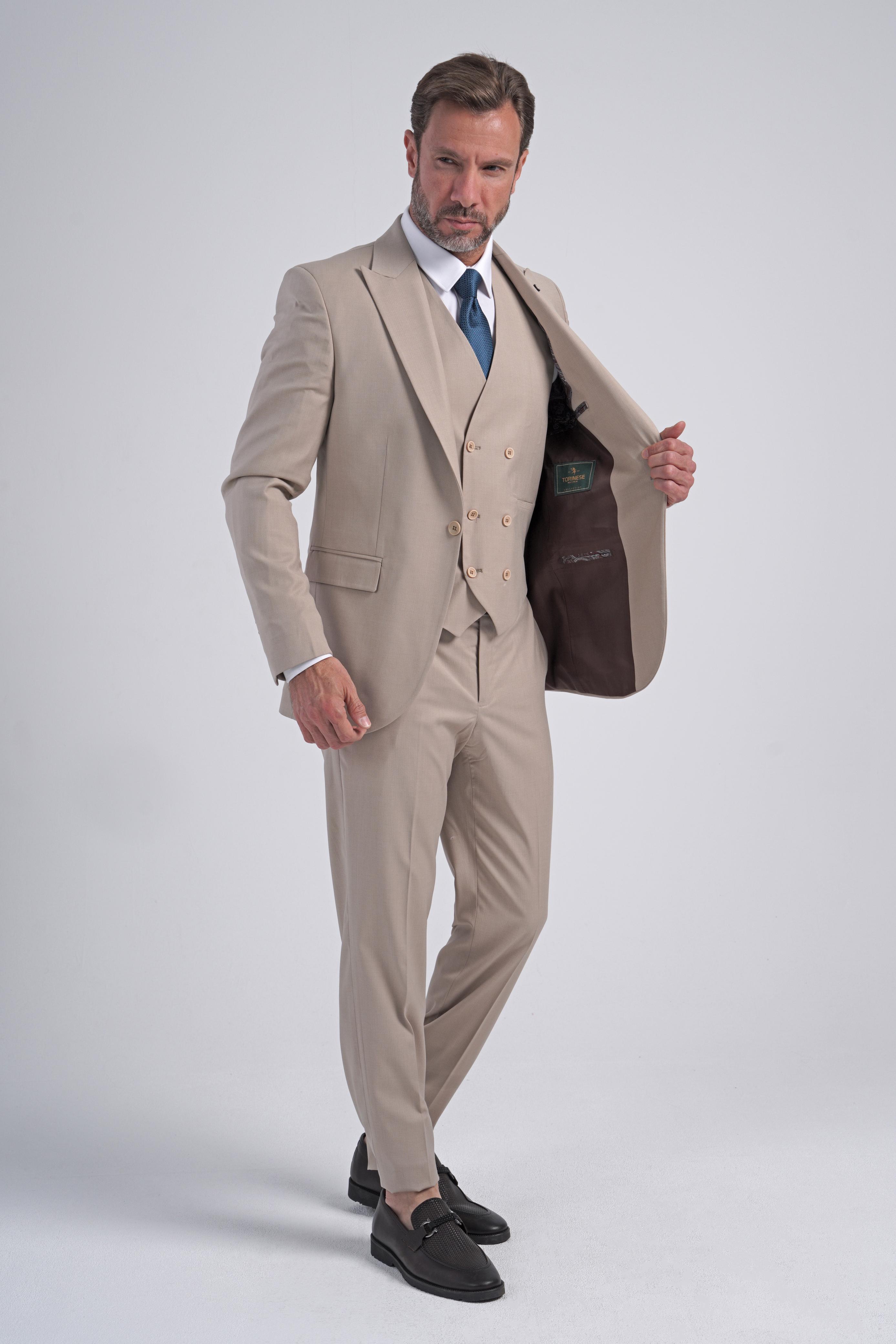 Beige Suit