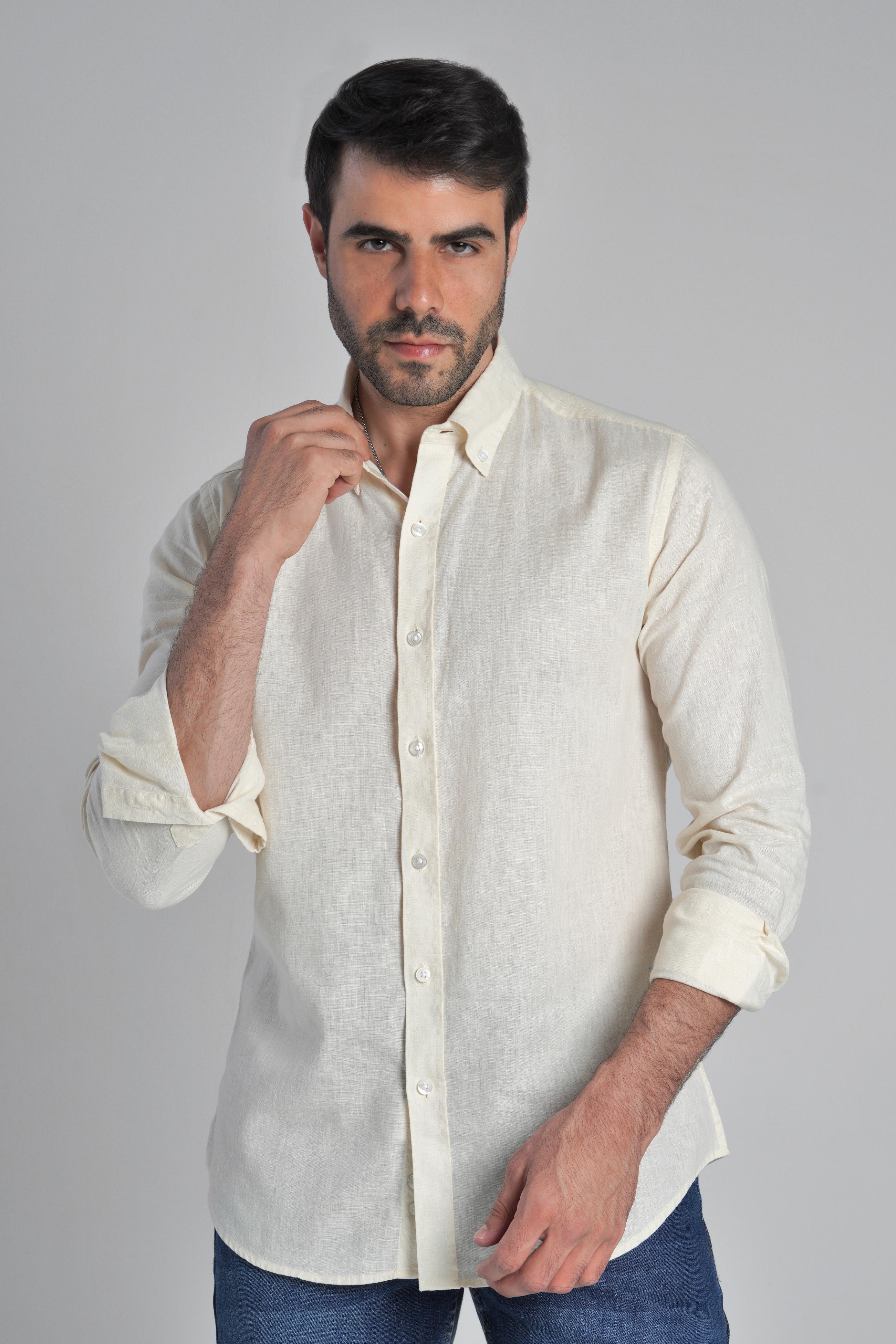 Linen Shirt Off White