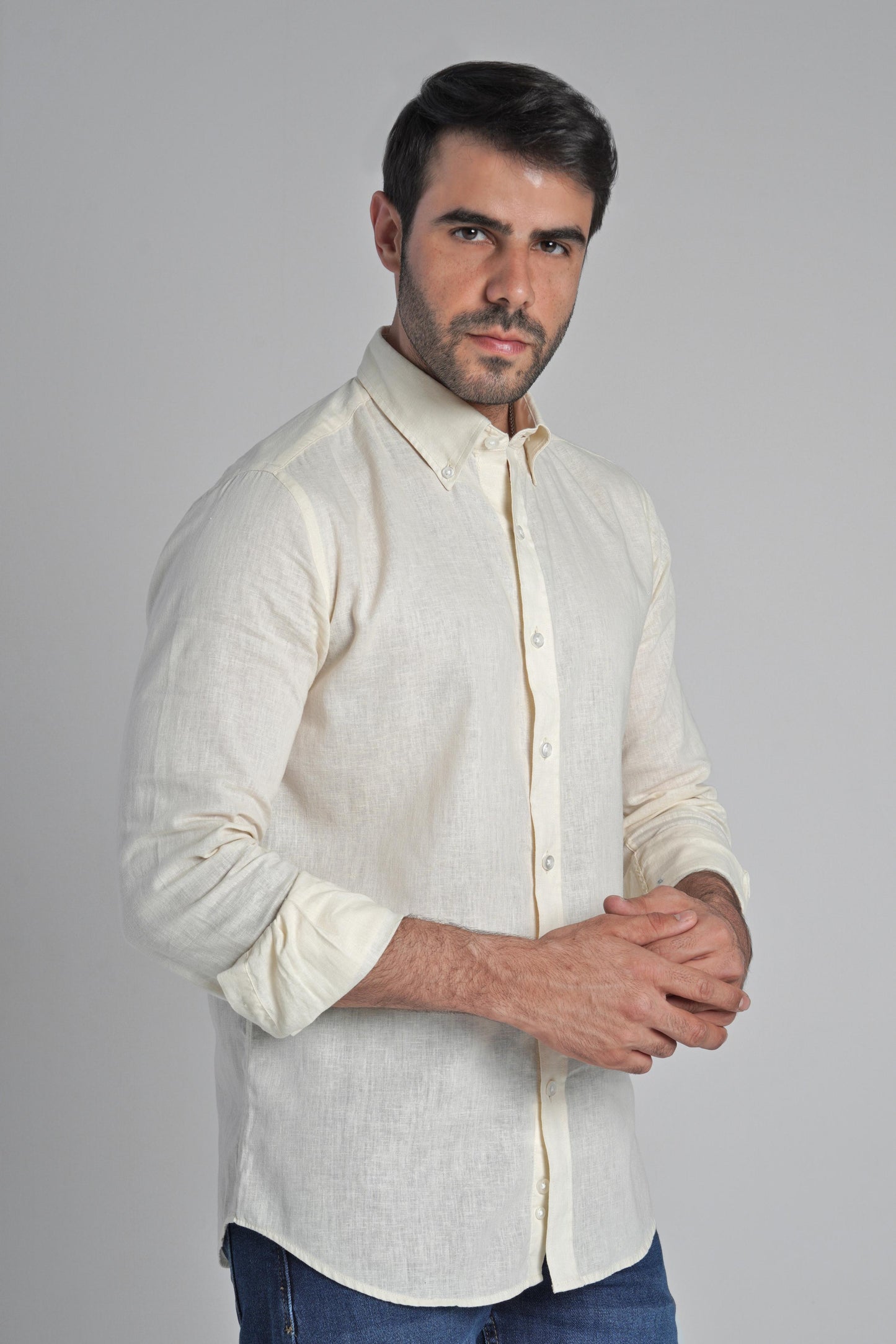 Linen Shirt Off White